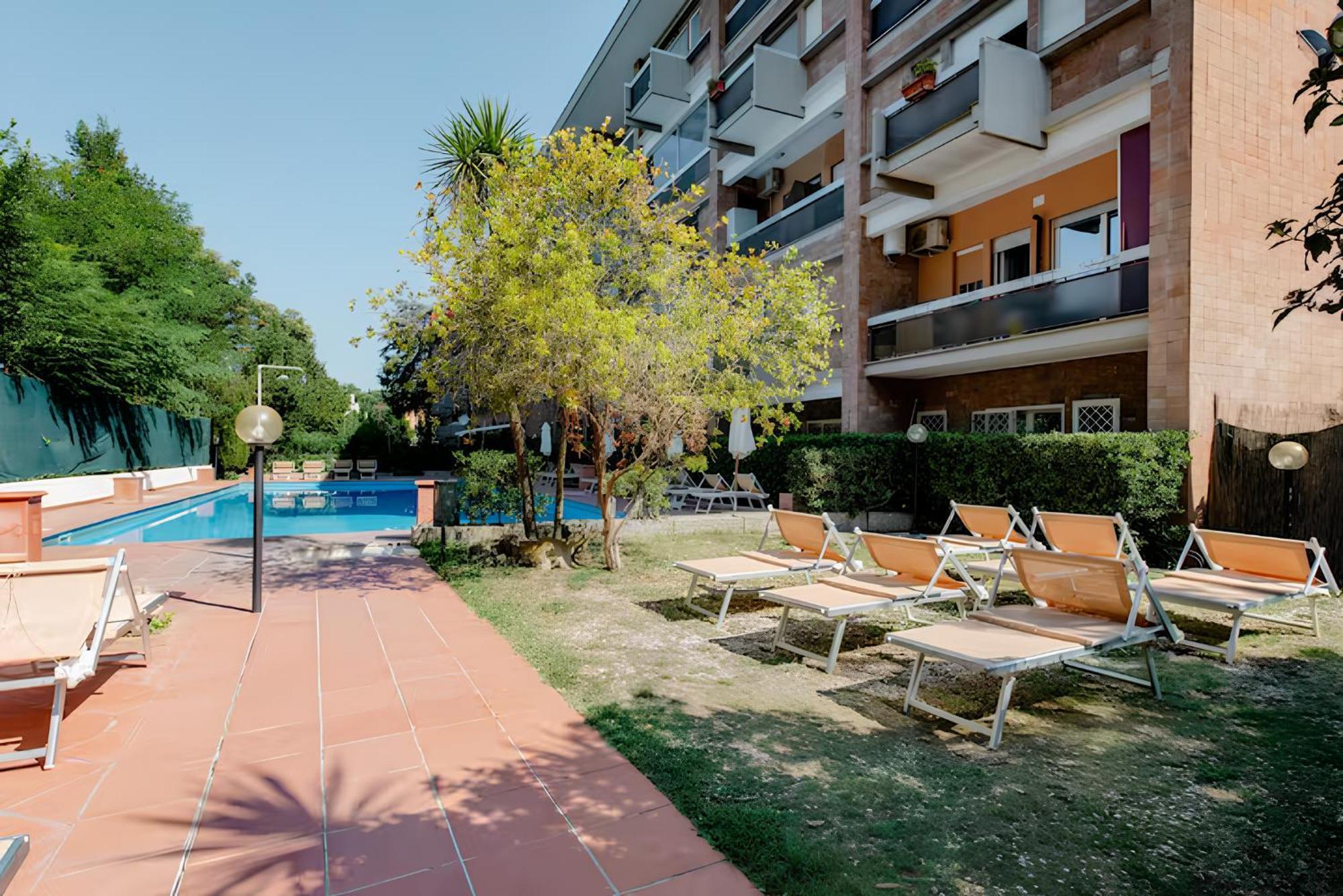 Aurelia Antica Terrace Apt Free Pool And Parking Ρώμη Εξωτερικό φωτογραφία